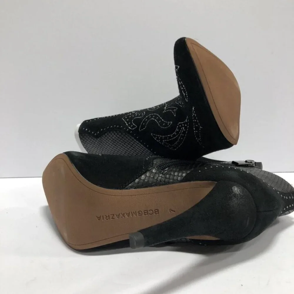 BCBGMAXAZRIA Women's Jazleen Boot Black Size 6 M